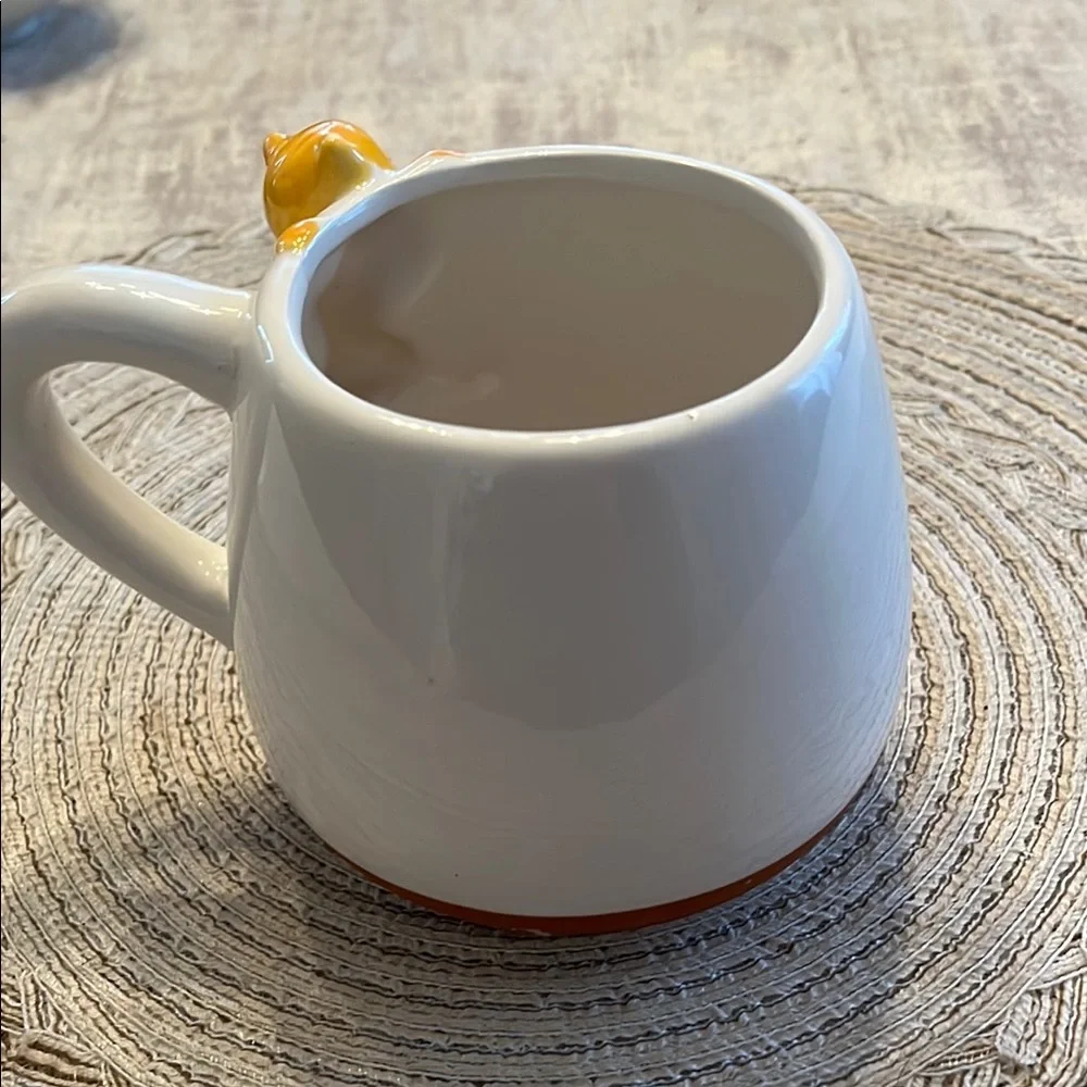 ECCOLO World Traveler 3D Cat Lady Mug Paw Prints Ceramic White Coffee Tea 2019